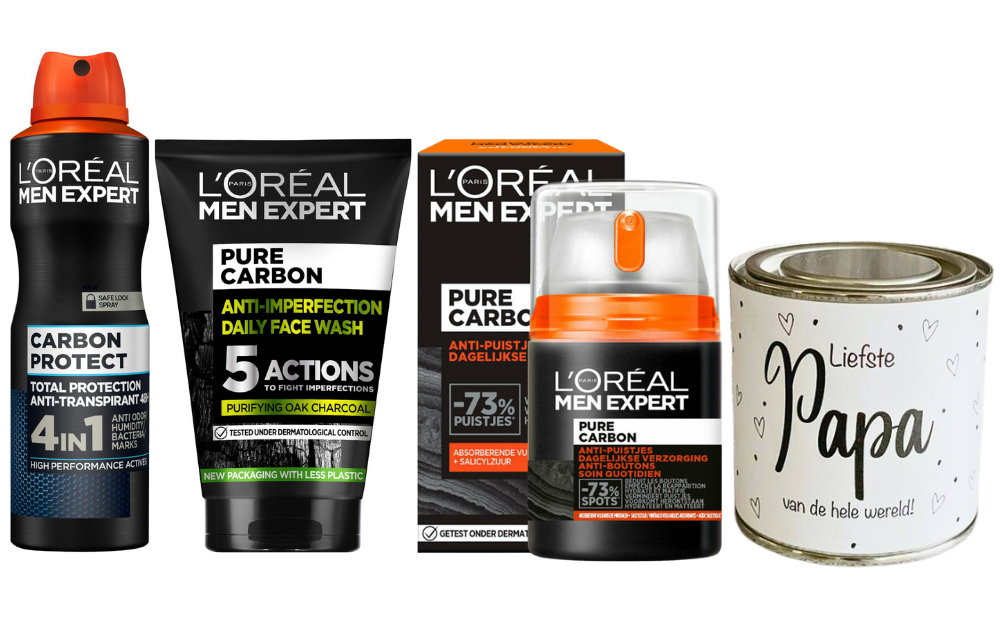 Men Expert Cadeauset Pure Carbon Papa