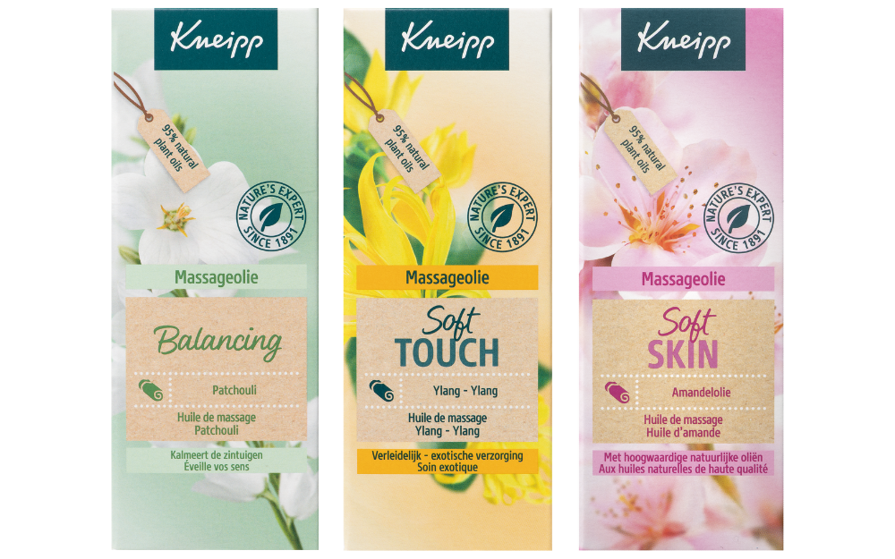 Kneipp Gift Set Massage Oil Soft Balance