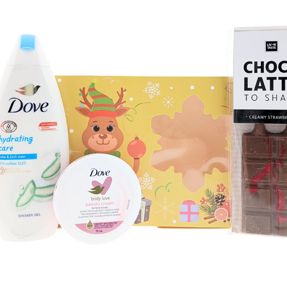 Dove Cadeauset Douche & Body Verzorging met Chocolade Latte