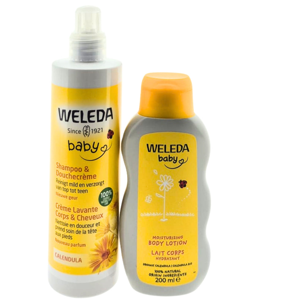 Weleda Kraamcadeauset Douche 2in1 - Bodylotion