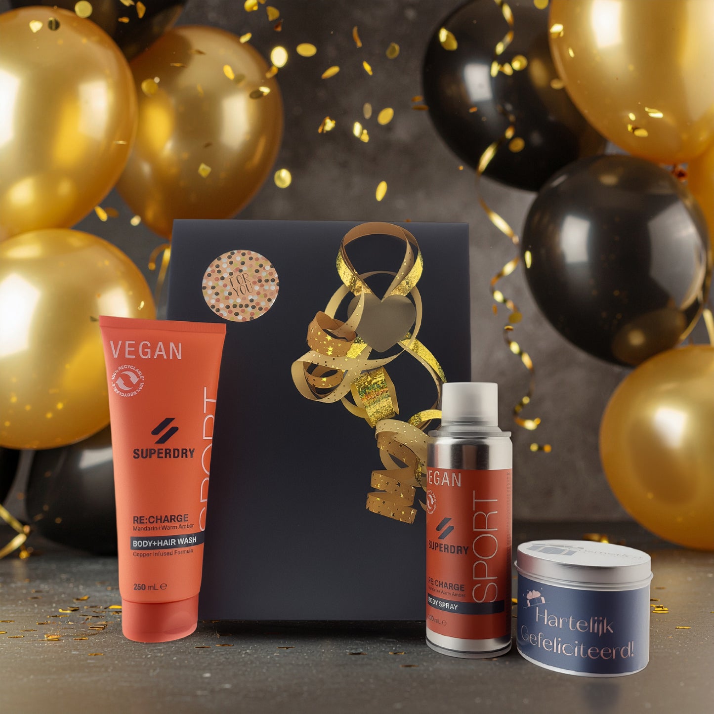 Superdry Body Re:Charge Cadeauset Deo & Douche
