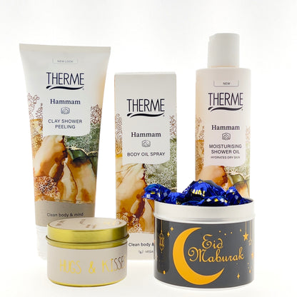 Therme Cadeauset Ramadan Suikerfeest Hammam Shower Oil & Scrub & Body Oil