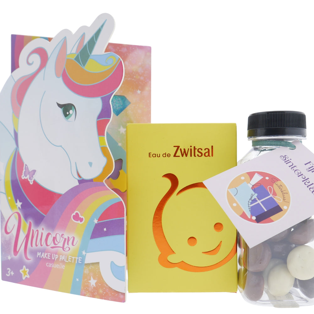 Zwitsal Girls Cadeauset Eu de toilette, Make Up Palette, Kruidnoten - Sinterklaas