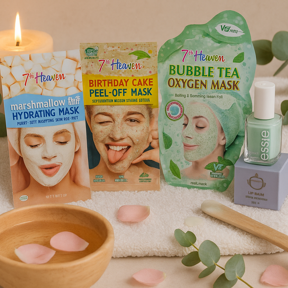 7th Heaven Verjaardag Nagellak - Maskers - Lipbalsem Cadeauset